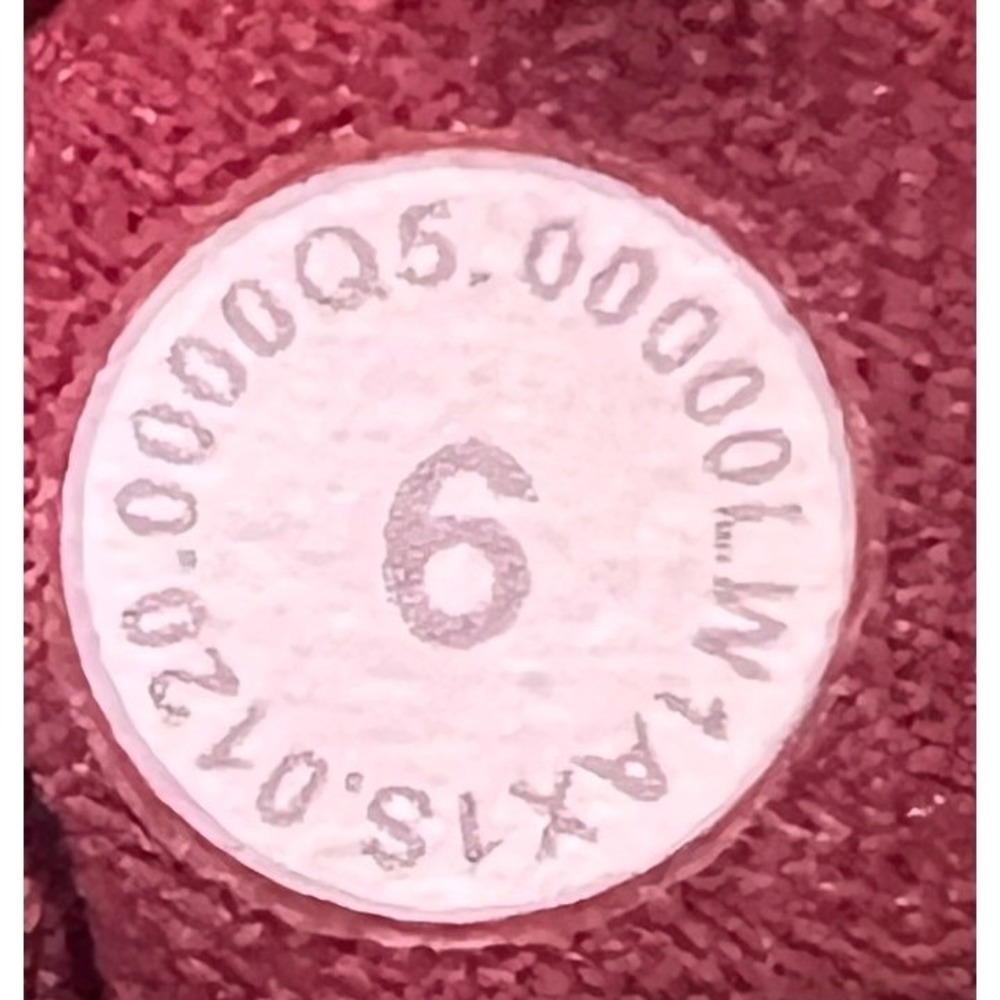Lululemon Women's Ebb to Street Tank Berry Red Ribbed Racerback Size 6 - Picture 5 of 6